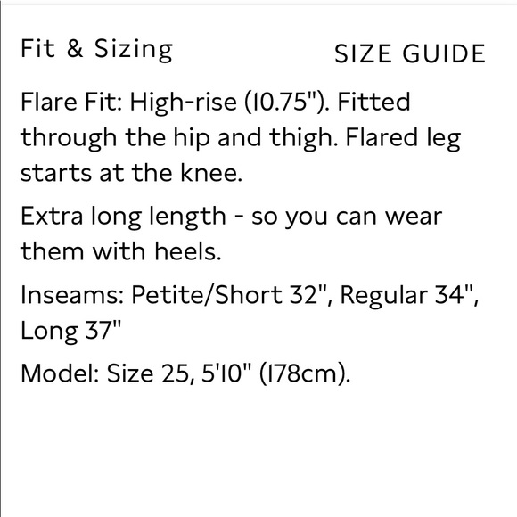 Banana Republic High-Rise Flare Jean - Picture 5 of 7